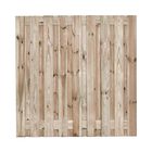 Panneaux de jardin en bois imprégné - 19 lames - 180 x 180 cm